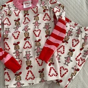 Hanna andersson Cindy Lou pajamas size 100